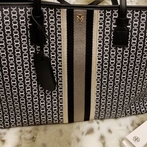 Tory Burch Gemini Link Canvas Tote